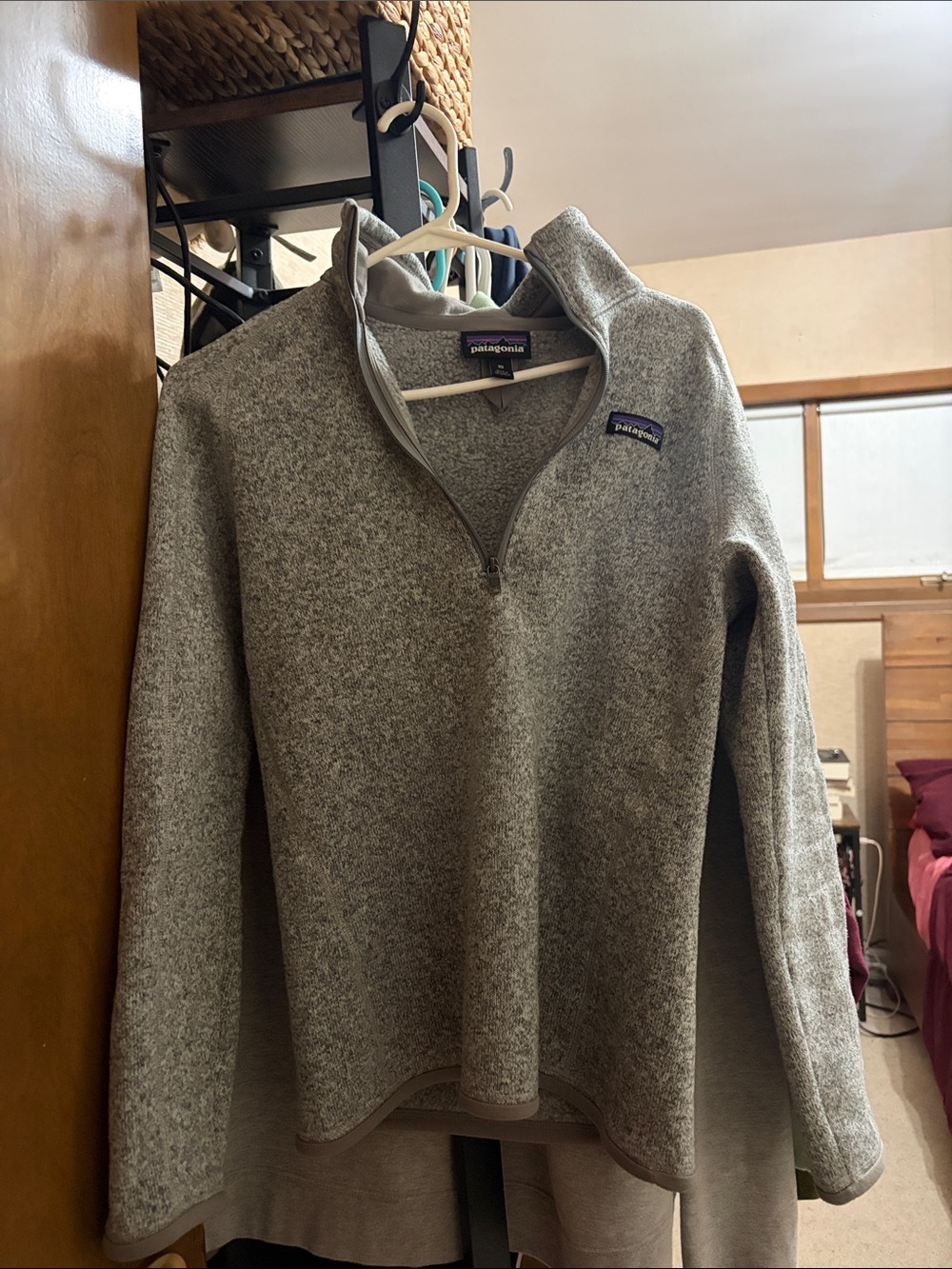Patagonia Gray Half-Zip Women’s Sweater